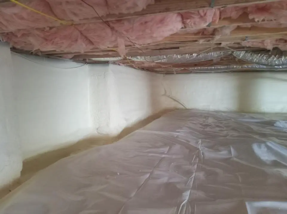 Crawl space encapsulation with closed-cell spray foam for Roof Waterproofing in Chino Valley